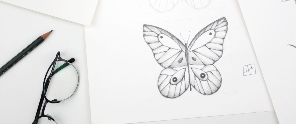 Cómo dibujar una mariposa - Almu Ruiz