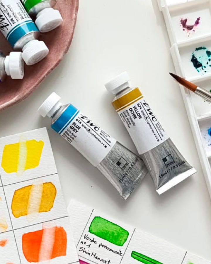 Opinión acuarelas profesionales shinhanart